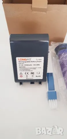 Батерия за прахосмукачки Dyson V7 / 21.6V / 6500mAh / 140.4Wh, снимка 2 - Прахосмукачки - 48530449