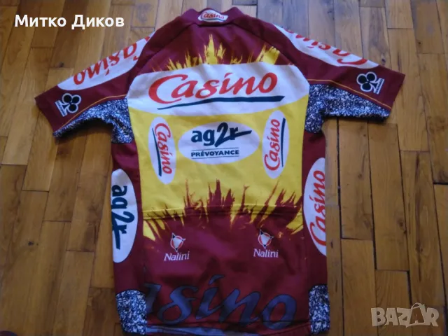 Колездачна тениска за 12-14г маркова на Налини Колнаго Пежо, снимка 7 - Велосипеди - 49442012