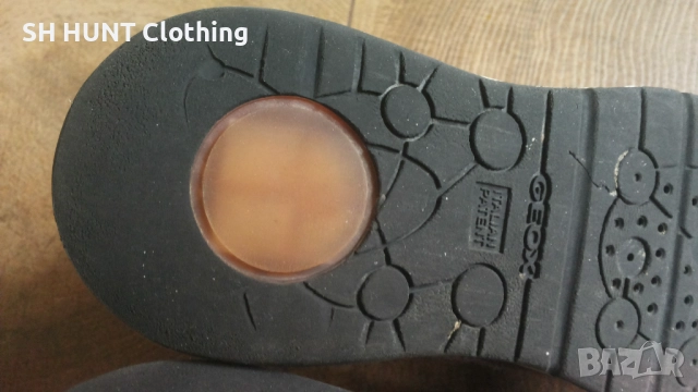 GEOX RESPIRA Light Kids Shoes Размер EUR 31 / UK 12 1/2 детски естествена кожа светещи 91-14-S, снимка 12 - Детски обувки - 52248021