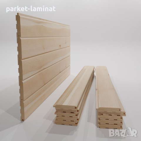 Дървена ламперия Calm 12,5 х 121 х 4,0 м. (облицовка), снимка 3 - Строителни материали - 41459811