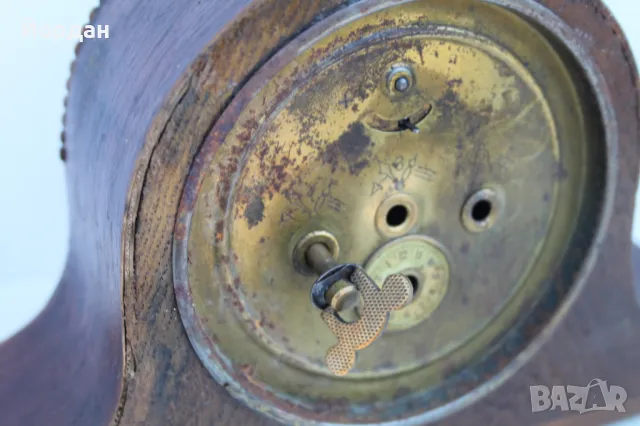 Настолен часовник ''Junghans'', снимка 8 - Антикварни и старинни предмети - 50413145