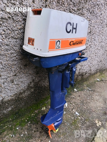 Извънбордов двигател за лодка CRESCENT 10 коня внос от Германия, снимка 2 - Воден транспорт - 53684595