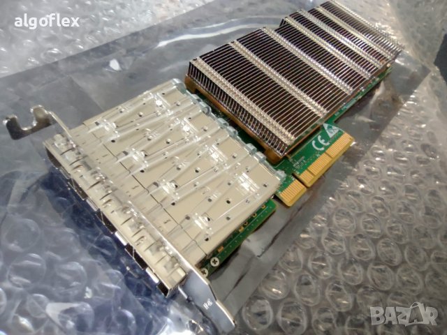 X520-DA4 LP Silicom PE310G4SPI9L 10Gb QP Мрежов Адаптер Intel 82599ESP, снимка 2 - Други - 39825011