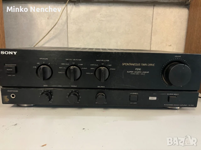 SONY TA-F210, снимка 2 - Ресийвъри, усилватели, смесителни пултове - 50523268