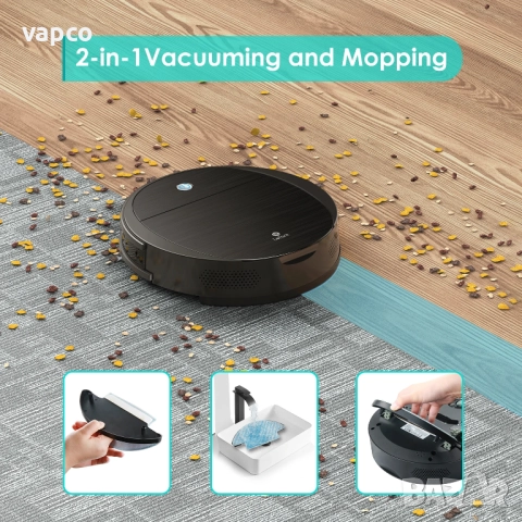 Прахосмукачка робот Lefant M213, снимка 4 - Прахосмукачки - 52144025