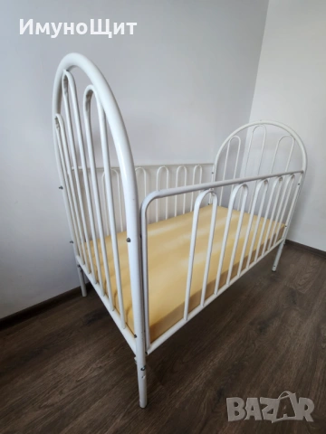 Бебешка кошара / метално детско креватче, снимка 2 - Кошарки - 53612449