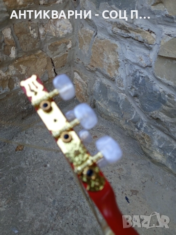 Стара Музикална Китара., снимка 5 - Антикварни и старинни предмети - 51477626