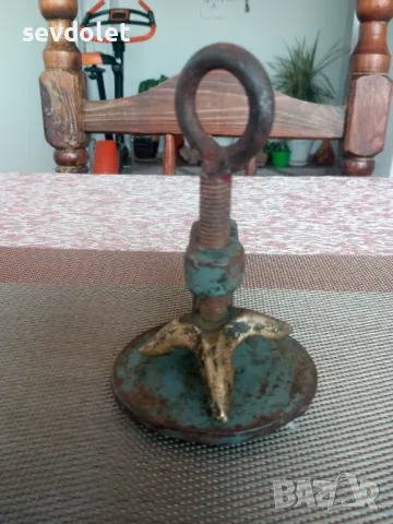 Интересна,старинна стяга(менгеме), снимка 2 - Менгемета - 49340527