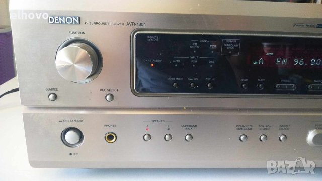 Ресивър Denon AVR-1804, снимка 4 - Ресийвъри, усилватели, смесителни пултове - 42044978