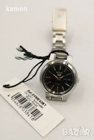 Seiko 5- SYME43K1 Чисто нов дамски автоматичен часовник – пълен комплект, с етикети и кутия, снимка 3 - Дамски - 56237005