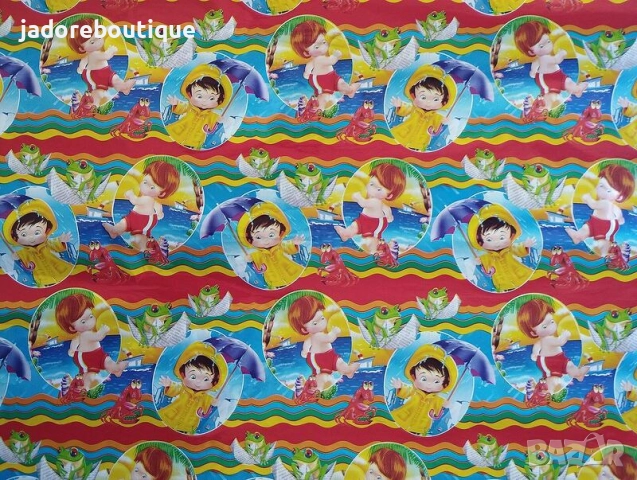 Целофанова хартия лист 70х100 см Детски принт различни видове, снимка 2 - Други - 45994275