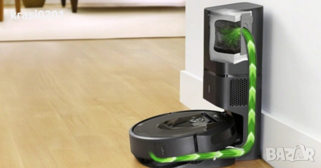 Оригинален робот на IROBOT ROOMBA COMBO I8+, снимка 5 - Прахосмукачки - 53650088