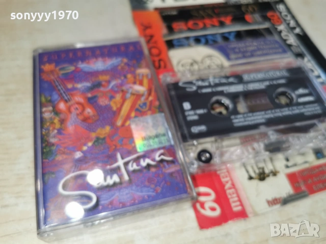 SANTANA-ORIGINAL TAPE 1002261623, снимка 3 - Аудио касети - 53430244