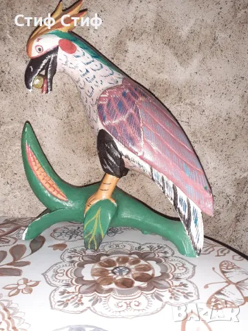 Дървен папагал, снимка 2 - За птици - 48509841