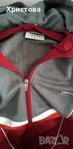 Спортно горнище с цип и качулка, FEROTI Sport, снимка 4 - Спортни дрехи, екипи - 42303759