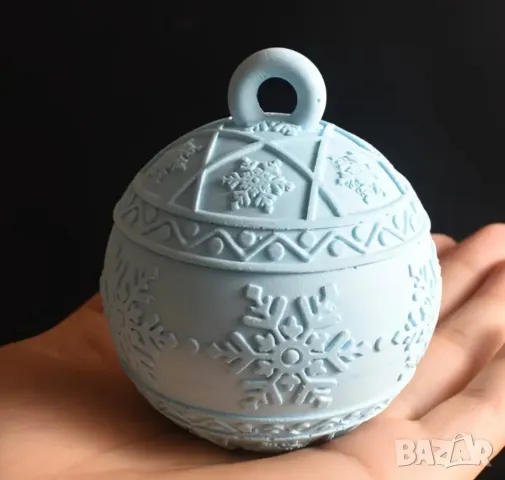 Молд бурканче коледна топка два вида , снимка 5 - Форми - 49667553
