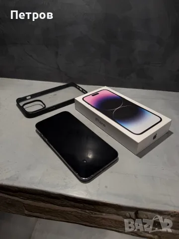 КАТО ЧИСТО НОВ Iphone 14 Pro Max Purple + подарък, снимка 5 - Apple iPhone - 55943087