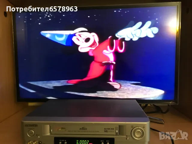 Видеокасета на Disney '' FANTASIA '' VHS