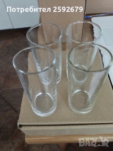 23бр.стъклени чаши за вода или безалкохолно, снимка 2 - Чаши - 41656200