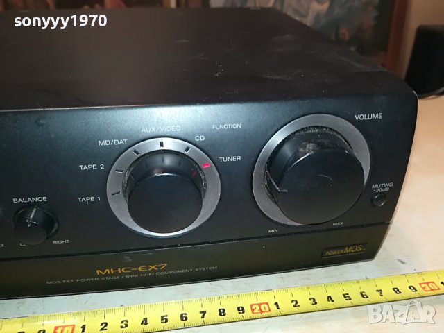 SONY TA-EX7 AMPLIFIER-MADE IN JAPAN 0506231435, снимка 4 - Ресийвъри, усилватели, смесителни пултове - 40975838