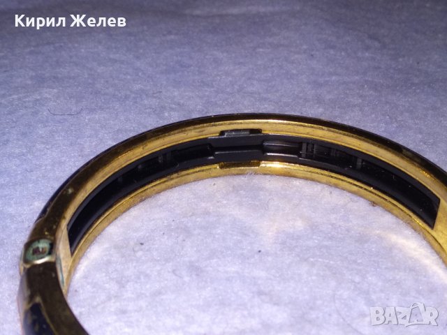 РЪЧНО РИСУВАНА ВИНТИДЖ АРТ КРАСИВА ЗЛАТИСТА ГРИВНА 26521, снимка 9 - Гривни - 41281150