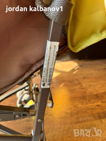 Детска лятна количка bertoni количка beloved bad само за 60лв., снимка 9 - Детски колички - 52531544