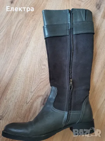 Дамски ботуши от естествен кожа, GEOX 36 номер , снимка 5 - Дамски ботуши - 49035171