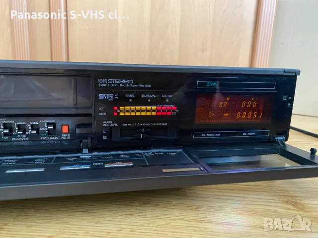 Panasonic S-VHS NV-FS1 HQ ,Hi-Fi stereo , снимка 7 - Плейъри, домашно кино, прожектори - 49698897