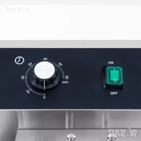 Електрически трифазен фритюрник 45л - със студена зона, шкаф и кран за източване, снимка 7 - Обзавеждане за заведение - 41790350