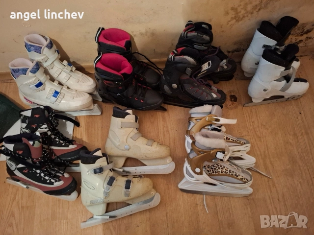 зимни спортни стоки, кънки за лед и нещо ново 