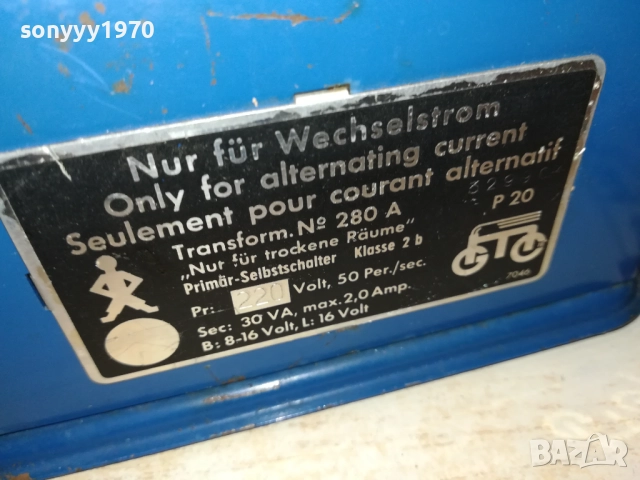 MARKLIN SUPER 280-MADE IN GERMANY-ВНОС SWISS 1109251634, снимка 18 - Друга електроника - 51680955