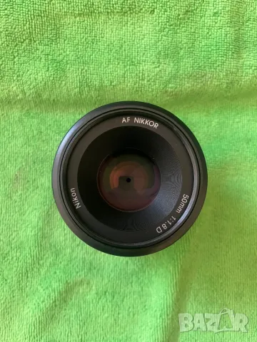 Обектив Nikon AF Nikkor 50mm f/1.8D, снимка 3 - Обективи и филтри - 47736489