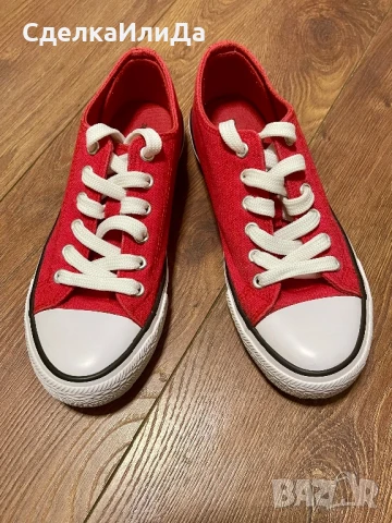 Кецове червени 38, снимка 4 - Кецове - 51343283