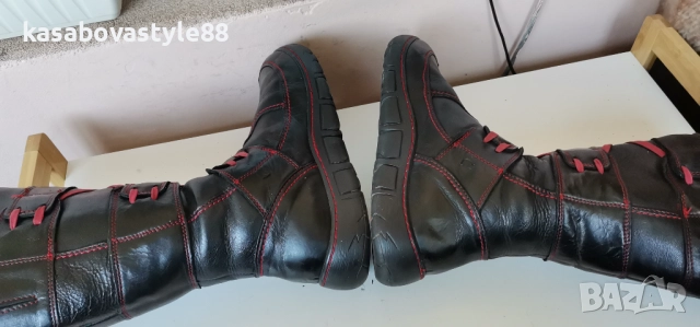 Ботуши Kacper 38.5 н. Естествена кожа , снимка 7 - Дамски ботуши - 52787702