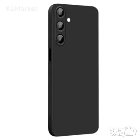 Силиконов кейс bSmart Silicone Soft Cover, За Samsung Galaxy A16, Черен, снимка 2 - Калъфи, кейсове - 48345798