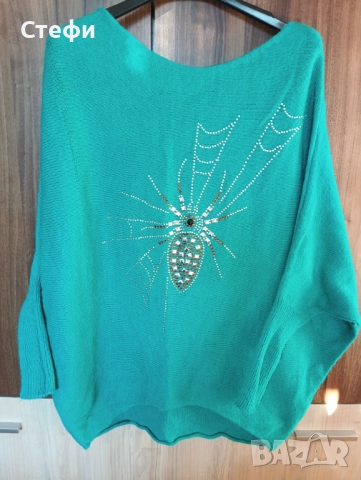 Дамски пуловер , снимка 4 - Блузи с дълъг ръкав и пуловери - 52920043