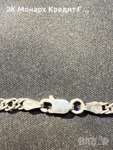 Сребърен Ланец, снимка 4 - Колиета, медальони, синджири - 48986213