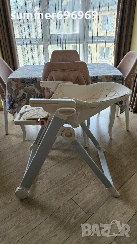 Столче за хранене Mappy детско / бебешко – регулируем като ново, снимка 10 - Столове - 53717589