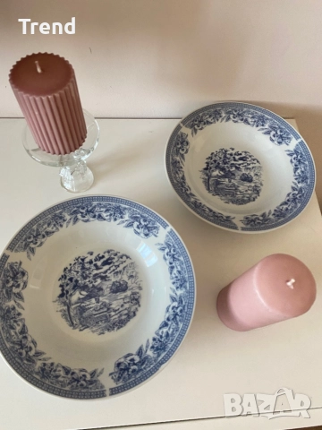Порцеланови чинии, снимка 4 - Чинии - 52799188