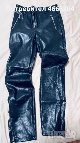 Кожен панталон