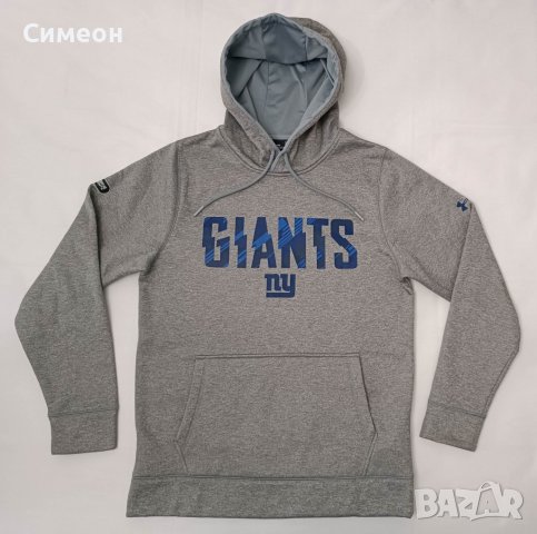 Under Armour UA NFL New York Giants Hoodie оригинално горнище S спорт