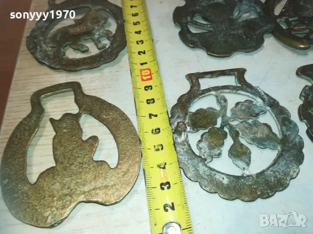 МЕД МЕСИНГОВИ ФИГУРИ ЕЛЕМЕНТИ 25ЛВ ЗА БРОЙ 0511240936, снимка 11 - Антикварни и старинни предмети - 47845420