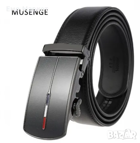 Модерен мъжки колан от ест. к, снимка 2 - Колани - 49520836