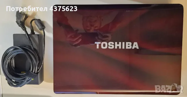 Ретро Геймърски 17" Toshiba Satego X200 | Виненочервен Гланц | 2x Nvidia в SLI | Като нов!