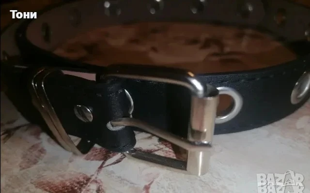 Нов Дамски Кожен Колан 110см., снимка 6 - Колани - 50953783