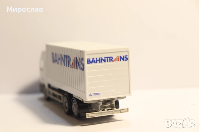 HERPA 1:87 H0 MERCEDES ACTROS КАМИОН МОДЕЛ КОЛИЧКА, снимка 4 - Колекции - 52553015