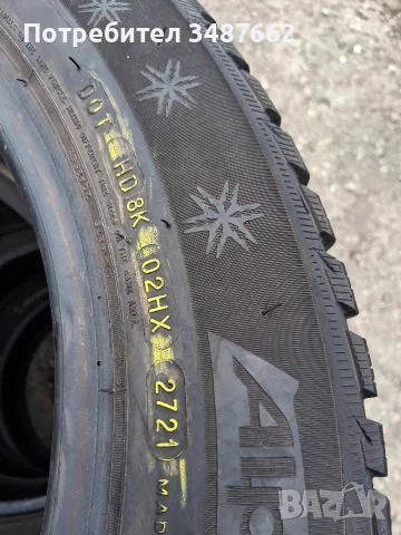 225 55 17 MICHELIN 2бр зимни RUN FLAT , снимка 7 - Гуми и джанти - 56223698