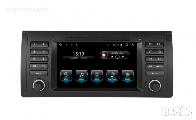 BMW 5 E39 / X5 E53 7" АНДРОИД НАВИГАЦИЯ 9315 БЕЗ DVD Механика, снимка 4 - Навигация за кола - 36283418