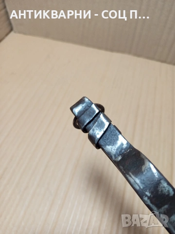 Соц Стар Голям Ръчно Кован Дилав Маша. Номер 407., снимка 10 - Антикварни и старинни предмети - 53078418