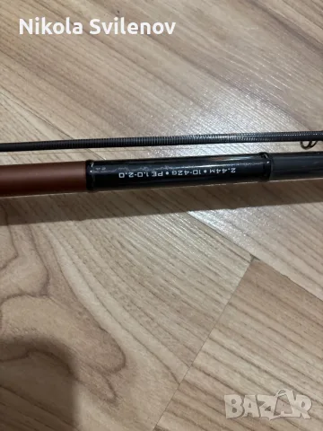 Въдица GOLDEN CATCH INQUSITOR INS-802  и макара SAIMINO BR4000, снимка 2 - Въдици - 55799967